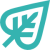 LEED certification leaf icon in teal LEED certification leaf icon in teal